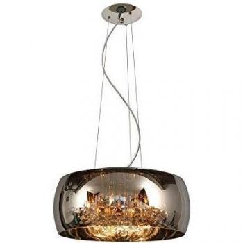 Lámpara Colgante Pearl de Cristal Ajustable Ø 50 cm - 6xG9