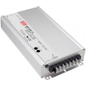 Fuente de alimentación Mean Well HEP-600-15, conmutada, cerrada, 540 W, 15 V, 36 A