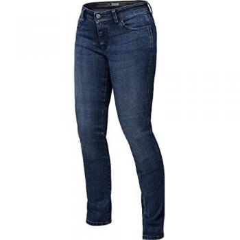 iXS Pantalones de Moto 1L Straight Azul para Mujeres (Talla 26)