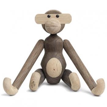 Kay Bojesen Madera Figura, madera, marrón, 7.5 x 7.5 cm