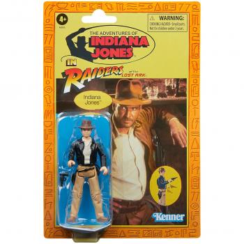 Hasbro Indiana Jones Retro Collection Raiders of the Lost Ark - Figura de Indiana Jones