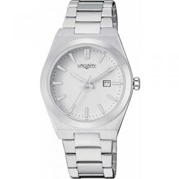 Reloj Mujer VAGARY by CITIZEN Timeless Lady IU3-118-11 Blanco, Análogico-Digital, Automático, Correa No Aplica