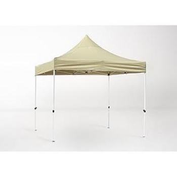 Carpa Plegable Profesional 2x2 Crema Impermeable de Poliéster