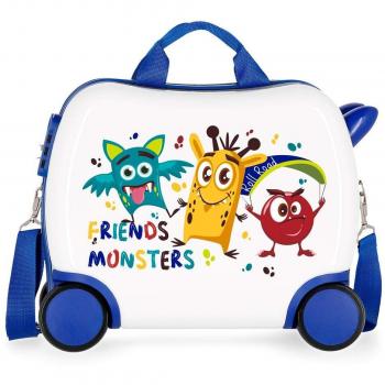 Roll Road Little Me Maleta Infantil Multicolor 41x34x20 cms Rígida ABS Cierre combinación 25L 2Kgs 4 Ruedas Equipaje de Mano