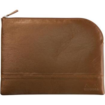 Rhodia 116719C - Bolsa con cremallera - Rhodiarama - Grande (L) Bronze