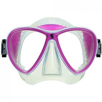 Scubapro Synergy-Twin-Masque de plongée-Rose/transparent