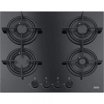 Franke crystal - Placa gas fhcr 604 4g he negro