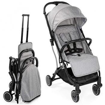 Silla de Paseo Chicco Trolleyme en Gris Claro