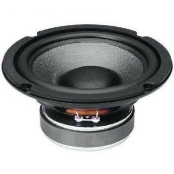 Monacor SPH-200TC - Subwoofer componente de 100W, negro y gris