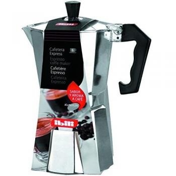 Ibili 610912 - Cafet.Express Alu.Bahia 1200 Ml-12 Taza
