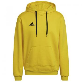 adidas Entrada 22 Sweat Hoodie Mens Yellow/Black 2XL