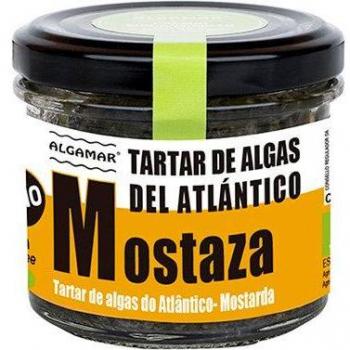 Delicias del Mar: Tartar de Algas Atlánticas con Mostaza Orgánica
