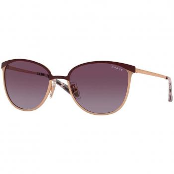 Vogue Eyewear VO4002S 51708H Women's Sunglasses Gold Size 55 Donna Squadrata Bordeaux