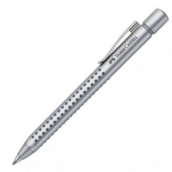 Faber-Castell Grip 2011 XB Bolígrafo Metálico Plateado