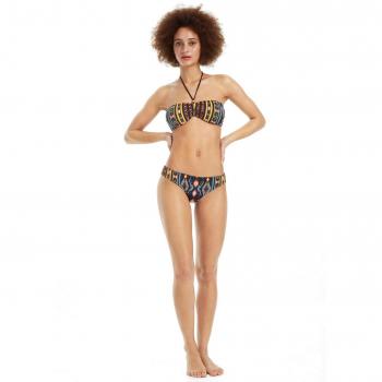 Desigual 19SWMK24 Traje de Bano Mujeres Negro M
