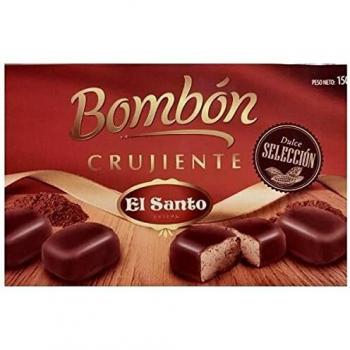 Bombones crujientes el santo caja de 150 gramos