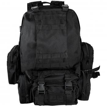 Vinteky®50L Mochilas de Marcha Impermeable / Viaje Mochila / Mochila casual / Morral de la Escuela del Deporte, Negro