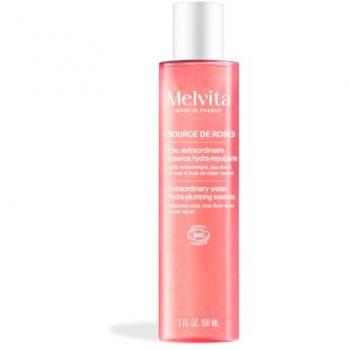 Agua Aromatizada Melvita EAU EXTRAORDINAIRE 150 ml, Esencia Hidra-Repulpante Fuente de Rosas - Agua Extraordinaria - 150 ml, Melvita Source de Roses Agua Extraordinaria 150