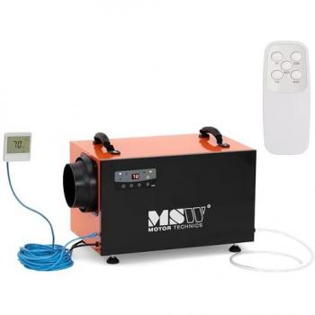 Deshumidificador Profesional 45 L / 24 h - Ideal para Sótanos y Espacios Reducidos - 55 m² - 280 m³/h