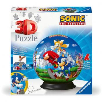 Puzzle 3D de Sonic the Hedgehog - Puzzle de personajes en bola (72 piezas)
