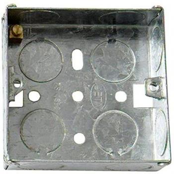 Bulk Hardware BH04060 35 mm 1-Gang rasante Caja de Metal