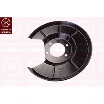 KLOKKERHOLM Chapa protectora contra salpicaduras, disco de freno 9022878