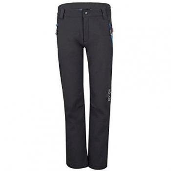 Trollkids Pantalones Softshell para Niños Fjell, Color Antracita Talla 10 años