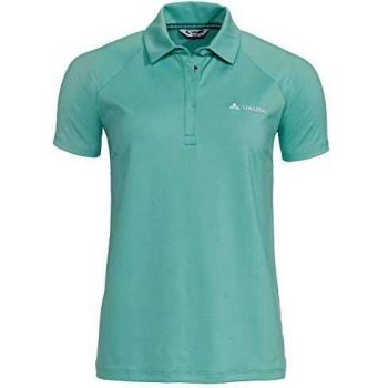 VAUDE Women's Skomer Polo Shirt Camiseta, Mujer, Glacier, 34