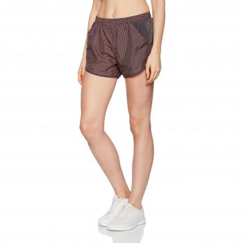 Under Armour Fly By Printed Short, Pantalones Cortos Para Mujer, Charcoal, XS