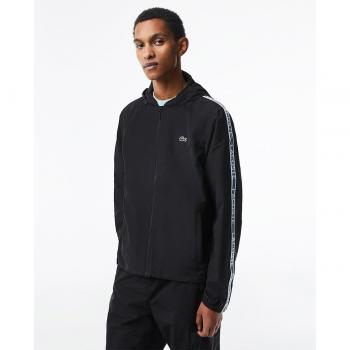 Chaqueta corta de chándal para hombre Lacoste en poliéster reciclado