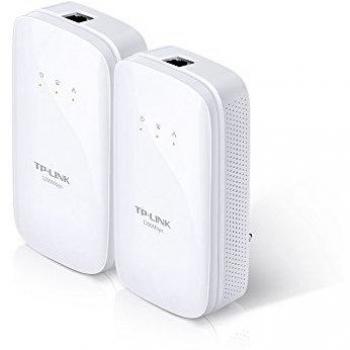 TP-Link 1200 Mbps Gigabit Powerline Starter Kit, Ideal for HD/3D/4K Video Streaming and Online Gaming, No Configuration Required, 2 × 2 MIMO with Beamforming, UK Plug