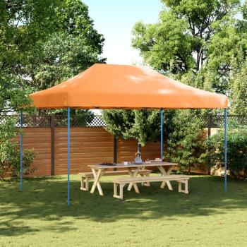 Tienda de campaña plegable Pop-Up naranja 440x292x315 cm