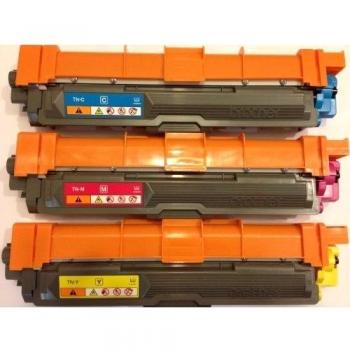 Brother Genuine New TN241 Series Colour Pack CMY 1 Set. TN241C + TN241M + TN241Y. Use for Brother Laser Printers and Multifunction Printers HL3140CW