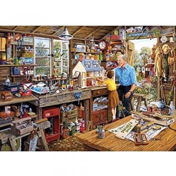 Puzzle Gibsons El Taller del Abuelo 500 Piezas XXL