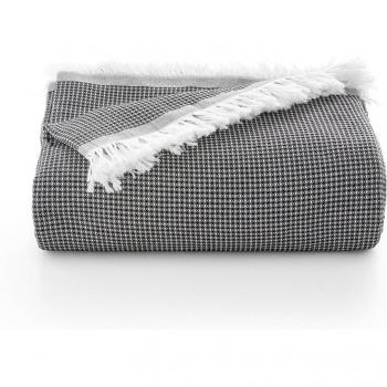 Colcha multiusos cama y sofá - Plaid foulard cubrecama mantas de sofá suave y transpirable algodón nido de abeja