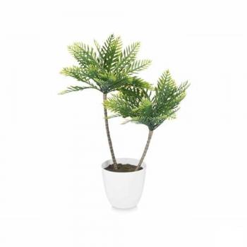 Ibergarden Planta Decorativa Palmera Plástico 36 x 55,5 x 24 cm (6 Unidades) - Aire de Originalidad