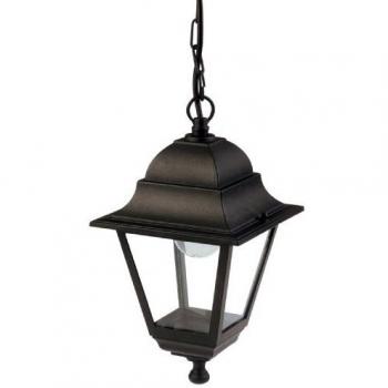 Farol Jardín Suspendido Negro