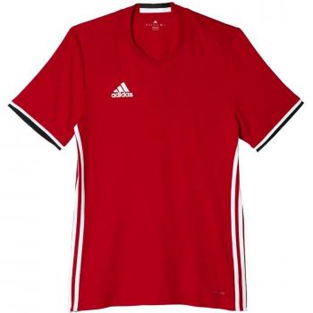 adidas Condivo 16 Jsy - Camiseta para hombre, color rojo / blanco / negro, talla 128