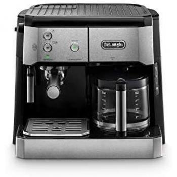 DeLonghi BCO 421.S cafetera combinada con jarra de cristal y función de autolimpieza