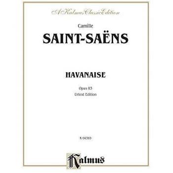 Habanera Op. 83 para Violín y Piano (Urtext) - Saint Saëns