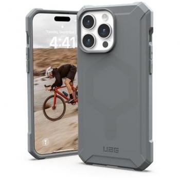 Funda Protectora UAG Essential Armor MagSafe para iPhone 15 Pro Max - Plata - 17 cm (6.7 pulgadas)