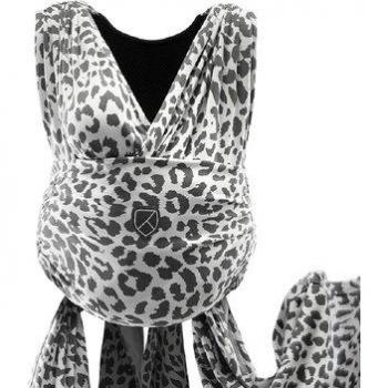 Fular Portabebés Ergonómico Cuddle Band 2 - Leopardo, 100% Algodón Orgánico GOTS, Ajustable y Unisex