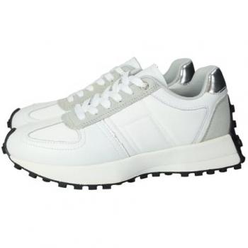 Deportiva Mujer Doctor Cutillas BONN 72500 - Color Marino, Deportivas Blancas, Plantilla Extraíble, Cordones, Cómodas, Bonito Diseño, Fabricadas en Piel de Calidad, Hechas en España