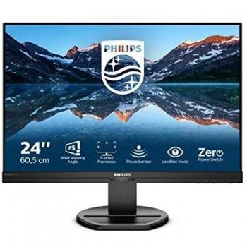 Philips 240B9 - 24 inch WUXGA Monitor, 75Hz, 4ms, IPS, Speakers, Height Adjust, USB Hub