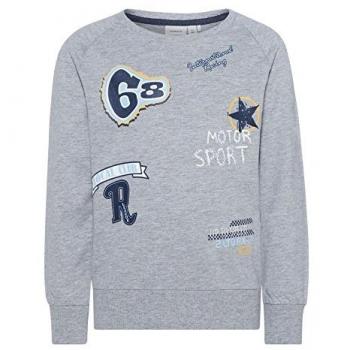 NAME IT mmvalexander LS SWEAT, gris, 104