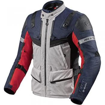 Chaqueta de Moto Rev'it Defender 3 Goretex Roja-Azul
