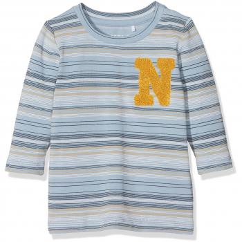 NAME IT Nbmlaban LS Top, Camisa Manga Larga para Bebés, Multicolor