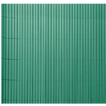 Valla de Jardín Verde PVC Plástico 1 x 300 x 200 cm