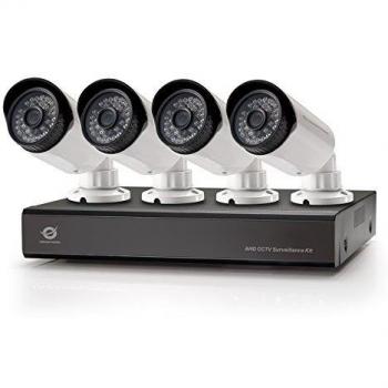 Conceptronic Kit de vigilancia AHD CCTV de cuatro canales - Kit de videovigilancia