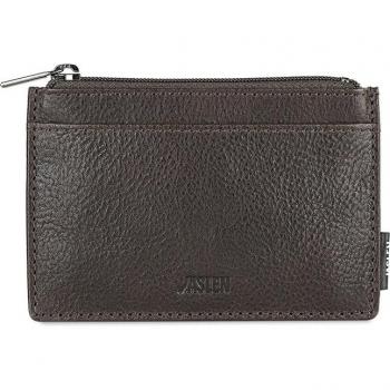 Jaslen - Monedero Hannover de Piel con Protección RFID